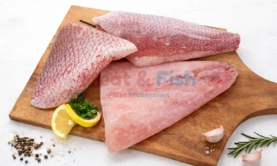 Fillet kakap merah untuk ikan kukus
