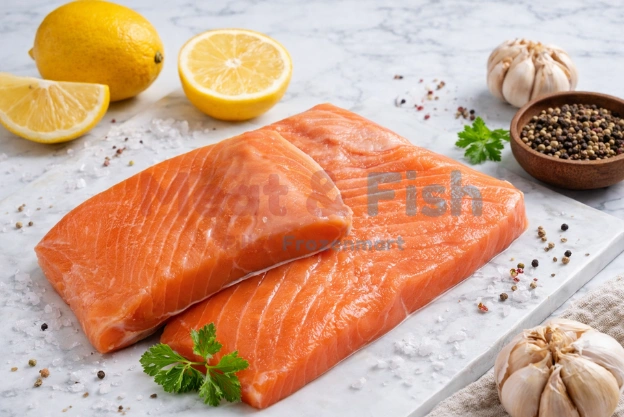 Ikan Salmon Fillet Beku