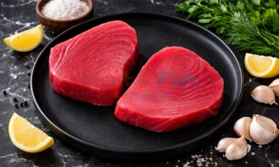 Potongan tuna steak untuk menu bekal
