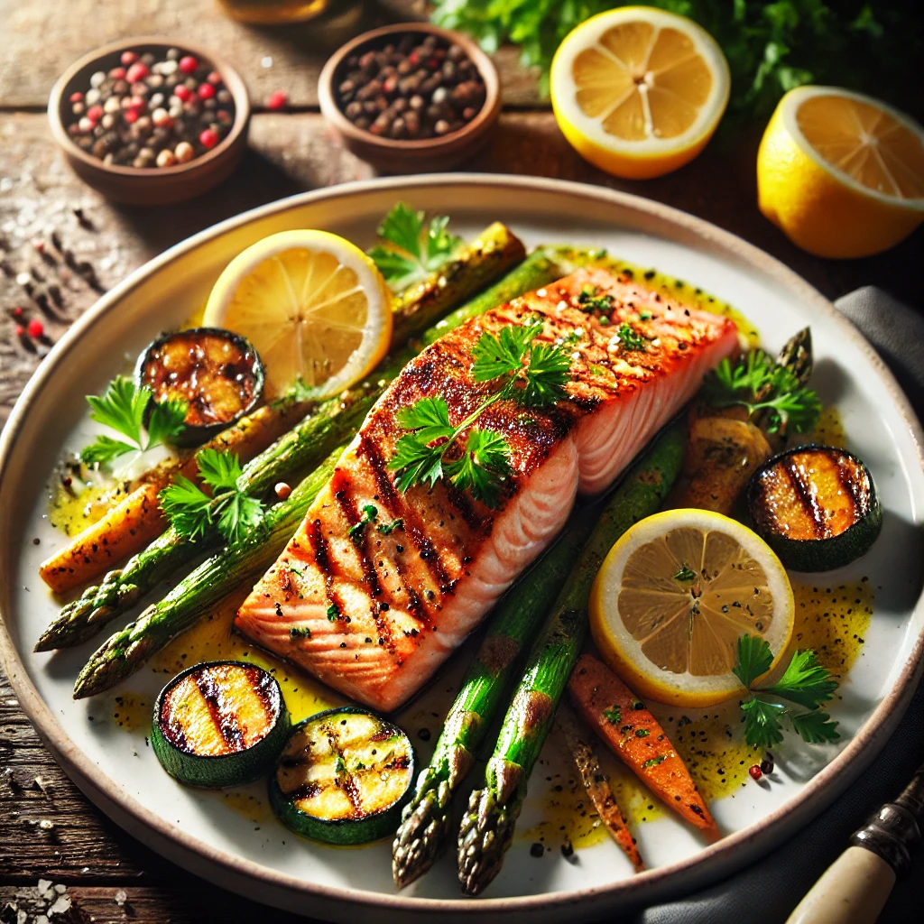 resep ikan salmon bakar