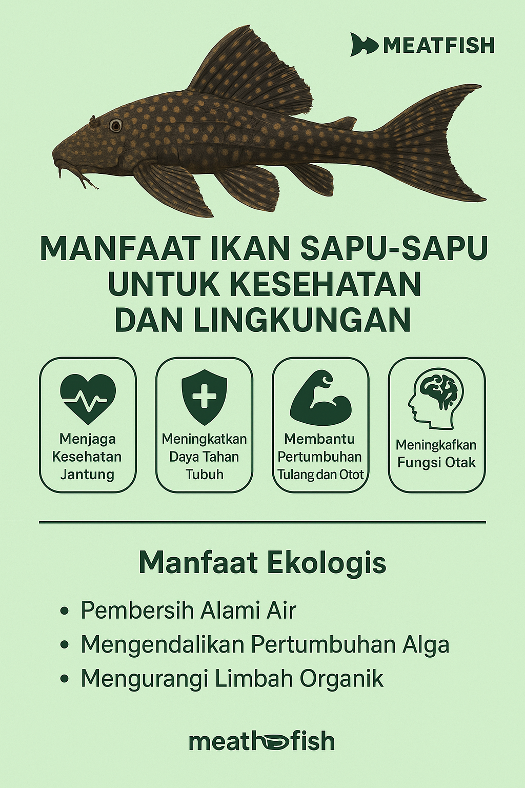 Manfaat Ikan Sapu-Sapu