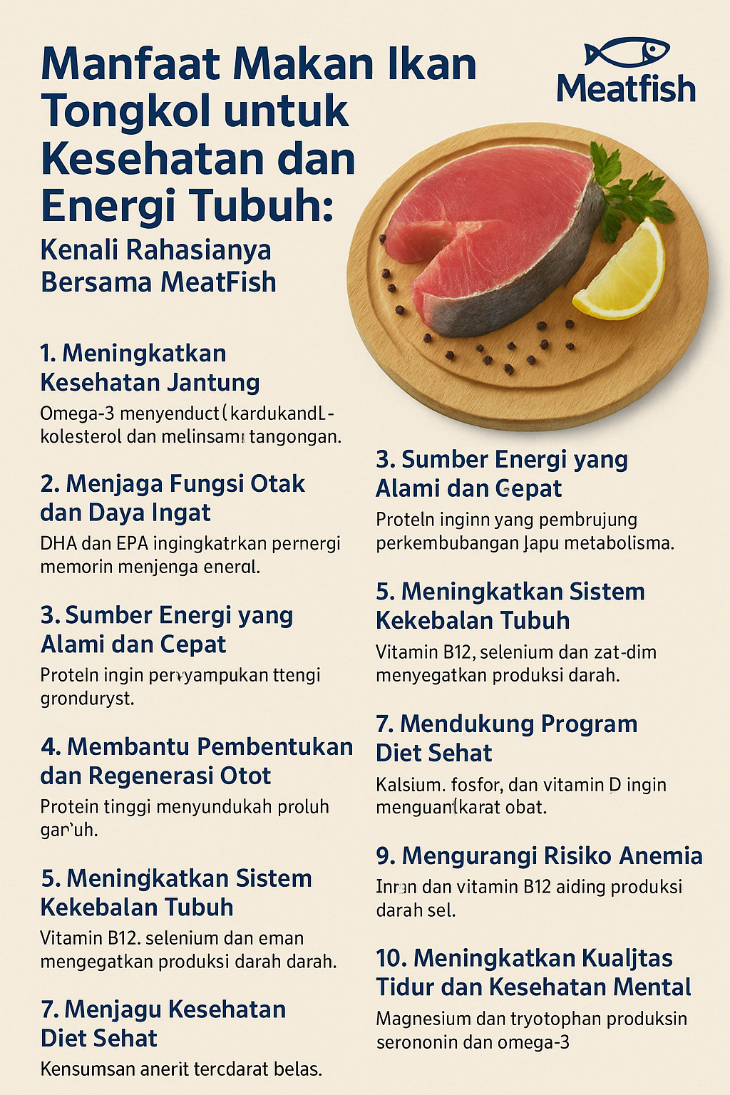 Manfaat Makan Ikan Tongkol
