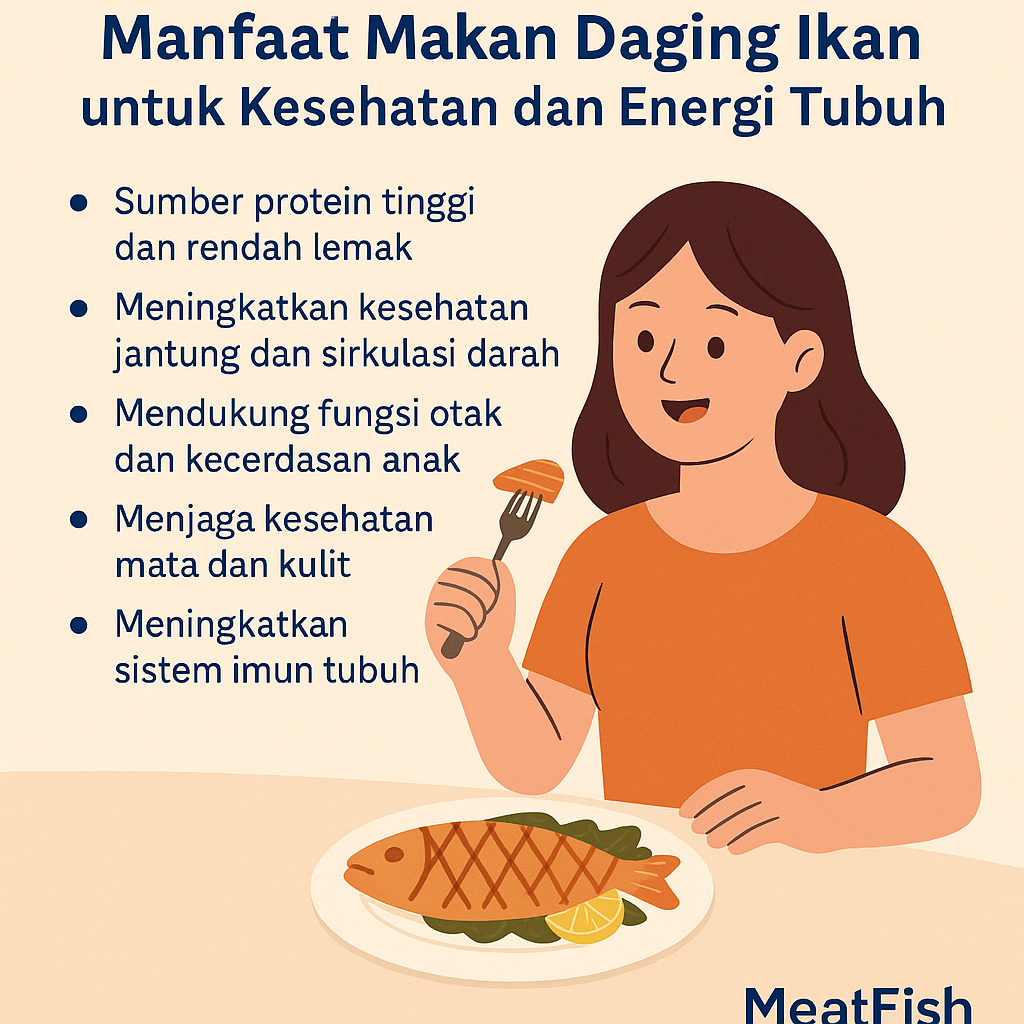 Manfaat Makan Daging Ikan