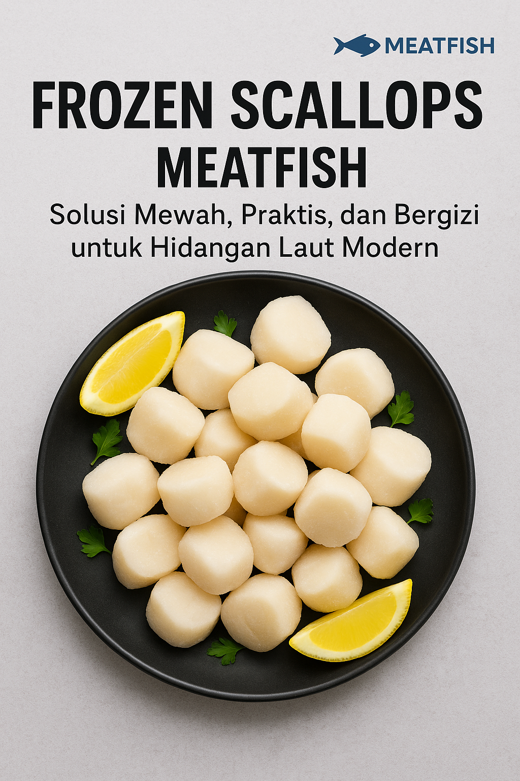 Frozen Scallops Meatfish