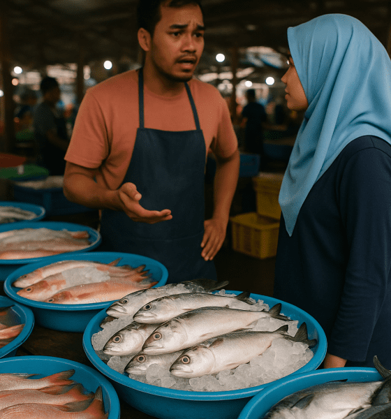 Resiko Dagang Ikan di Pasar