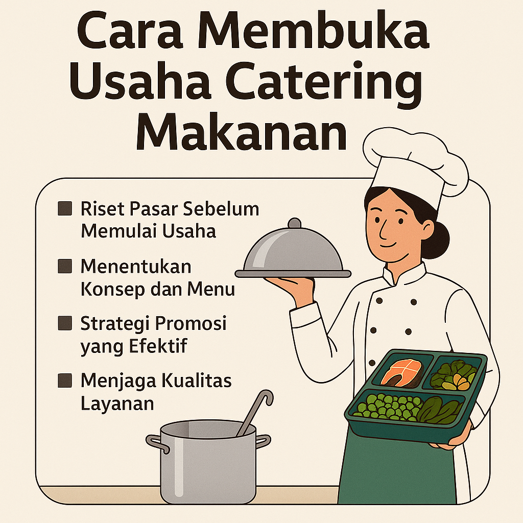cara membuka usaha catering