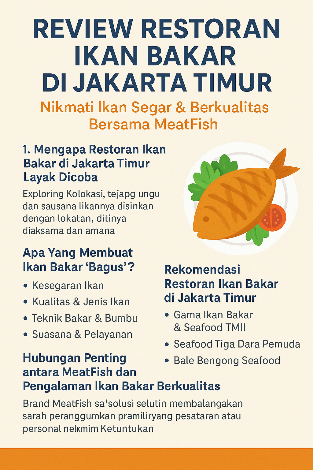 restoran ikan bakar di Jakarta Timur