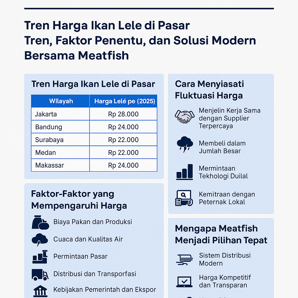 Harga Ikan Lele di Pasar