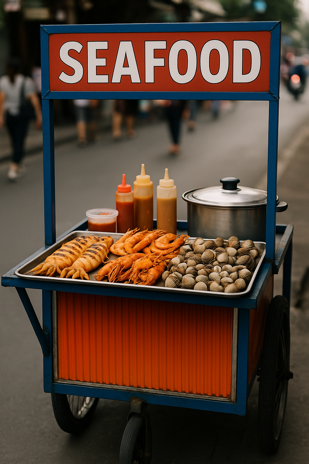 Seafood Gerobak Pinggir Jalan