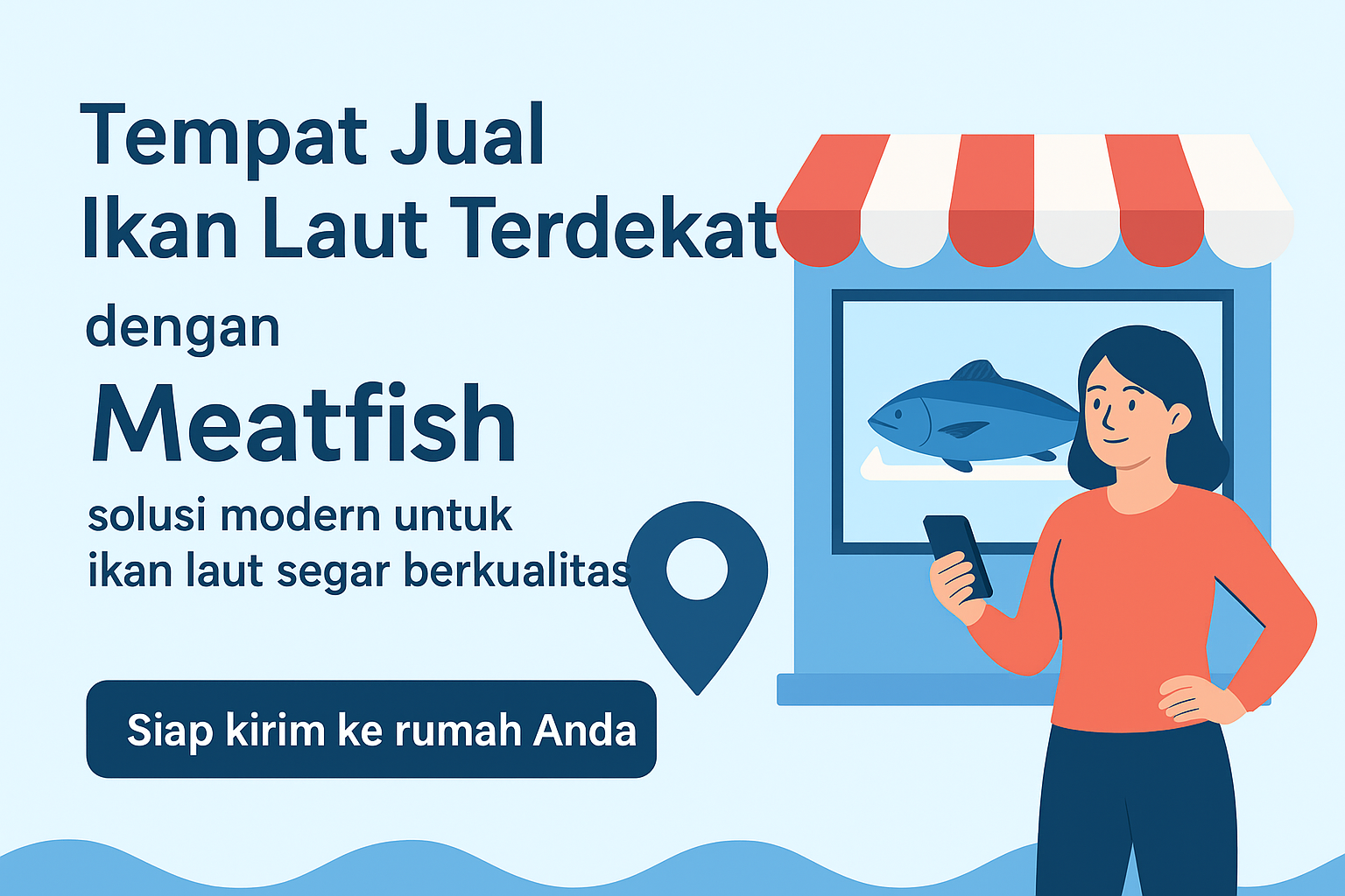 tempat jual ikan laut terdekat