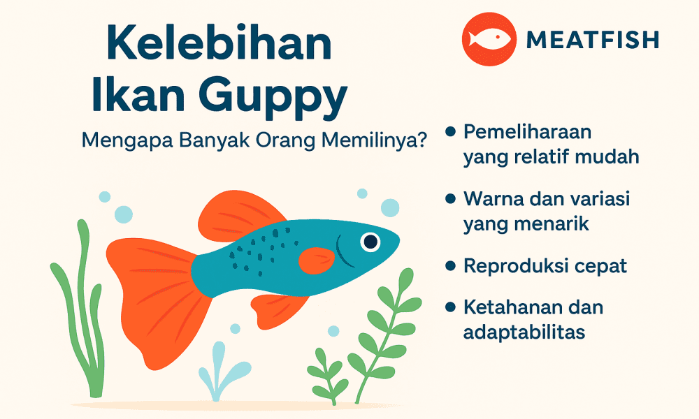 kelebihan ikan guppy