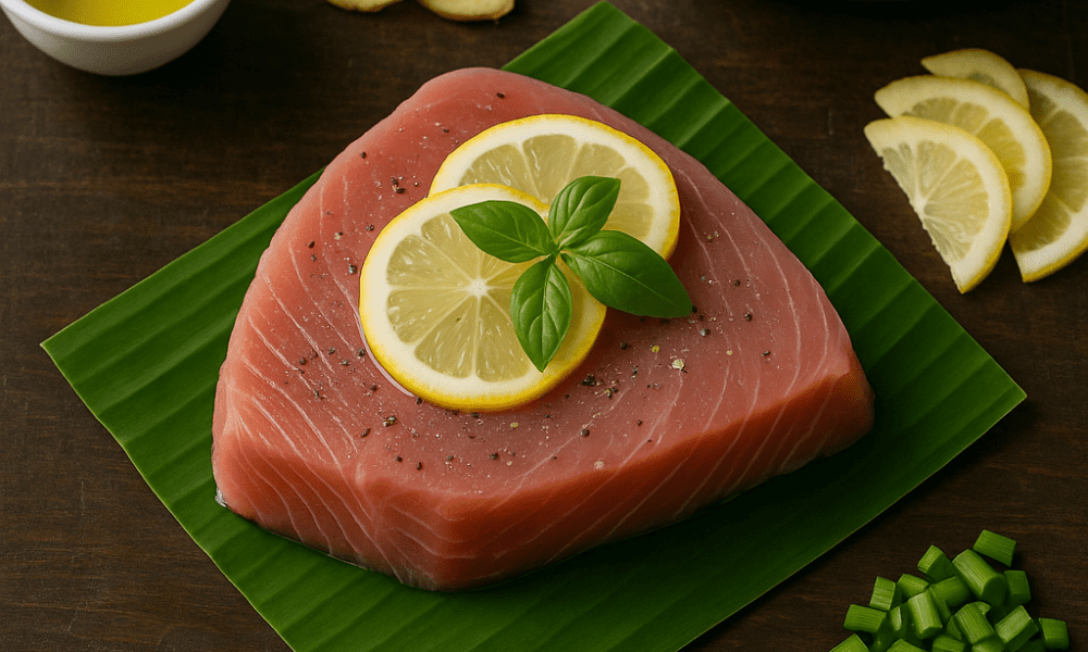 Cara mengukus ikan tuna