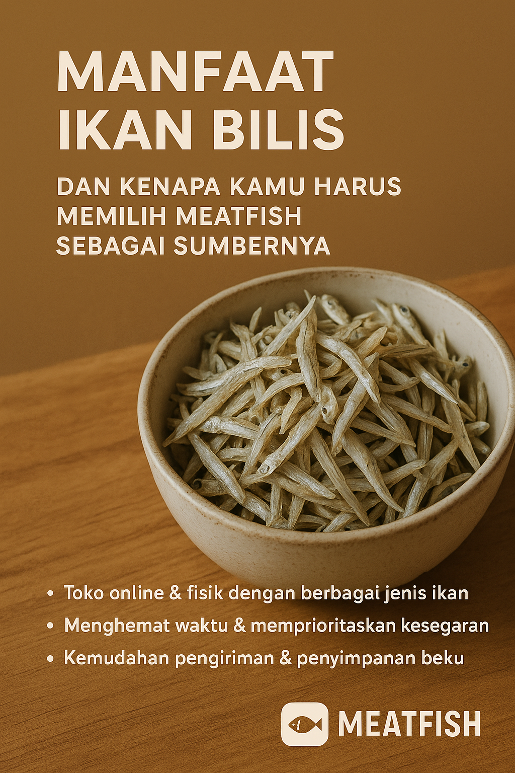 Manfaat Ikan Bilis