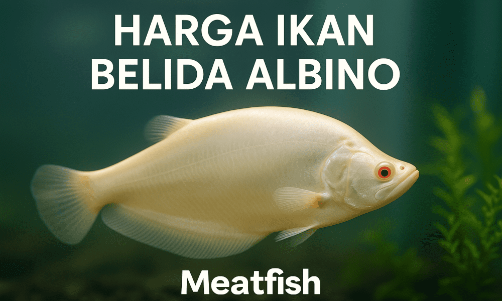 harga ikan belida albino