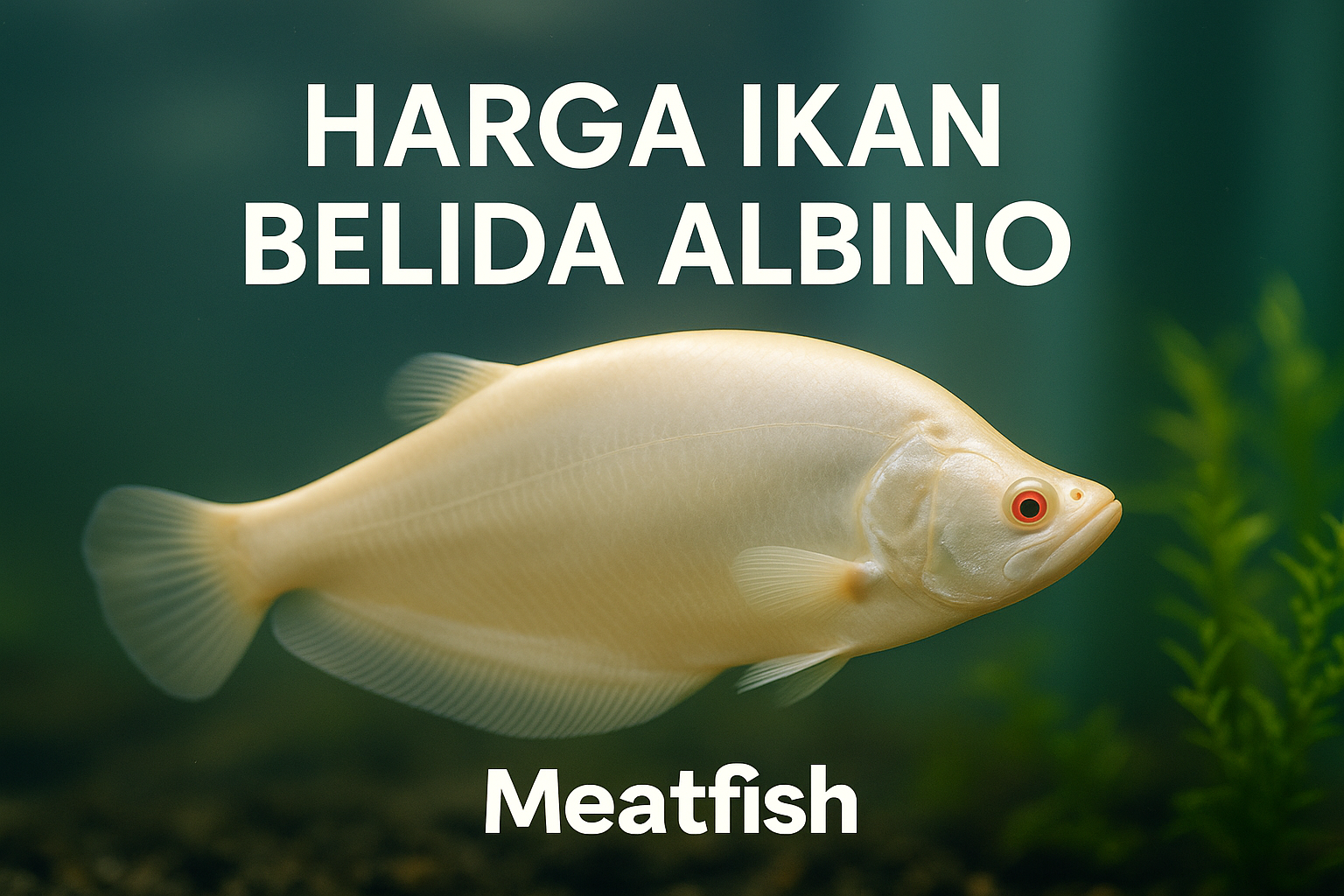 harga ikan belida albino
