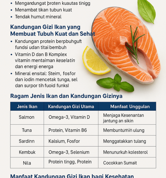 kandungan gizi ikan