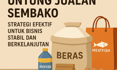 cara mengambil untung jualan sembako