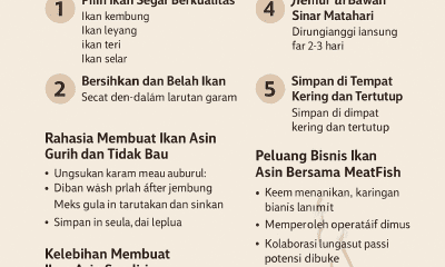 cara membuat ikan asin