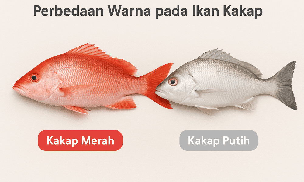 warna ikan kakap
