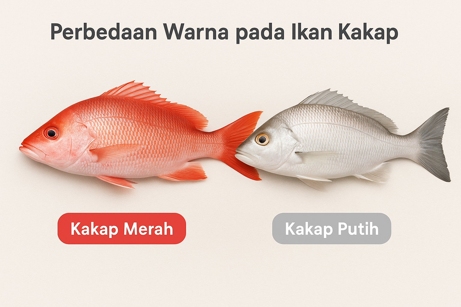 warna ikan kakap