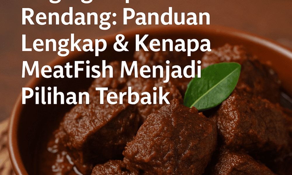 daging sapi untuk rendang