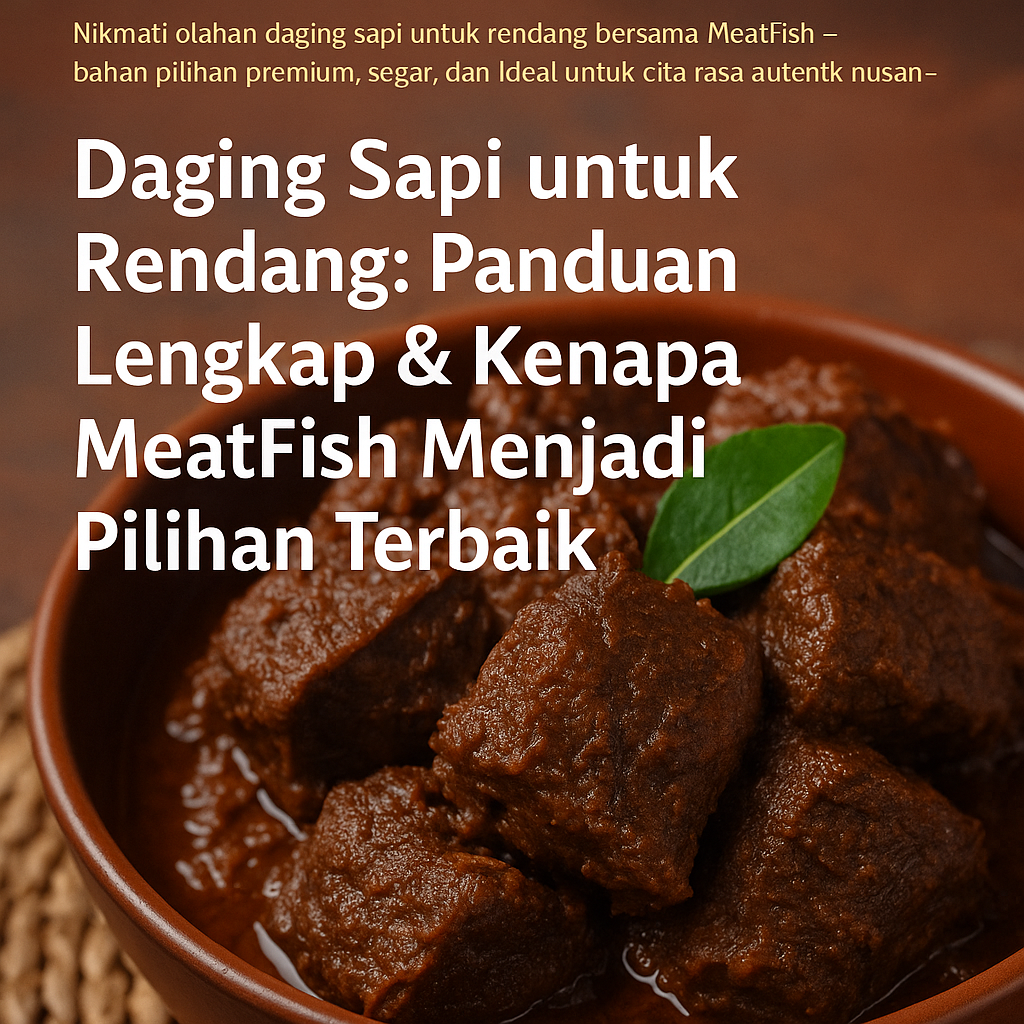 daging sapi untuk rendang