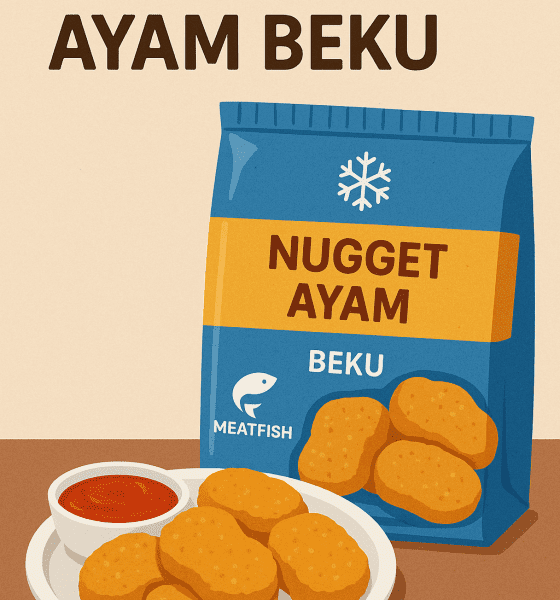 Nugget ayam beku