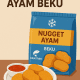 Nugget ayam beku