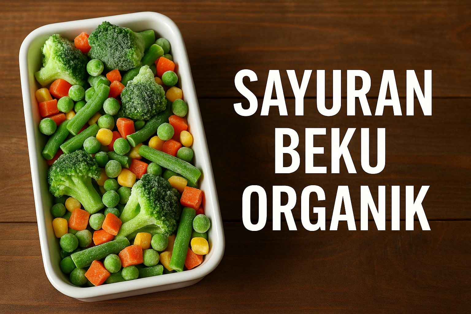 sayuran beku organik