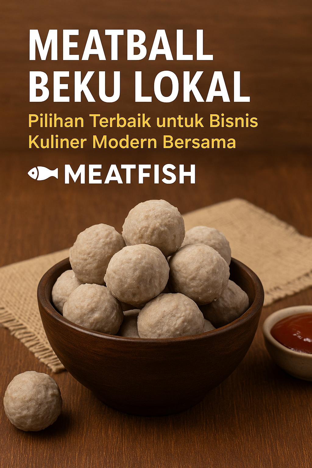 meatball beku lokal