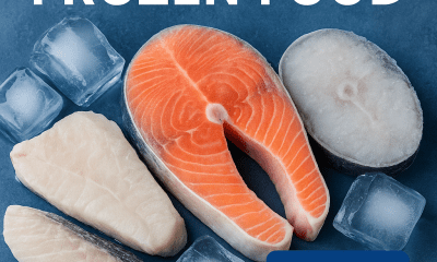 High protein frozen food