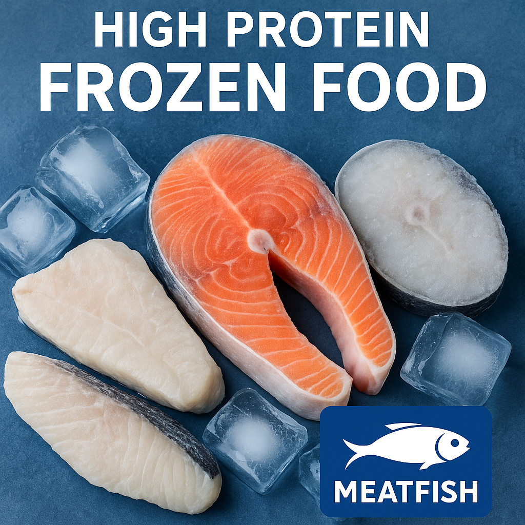 High protein frozen food