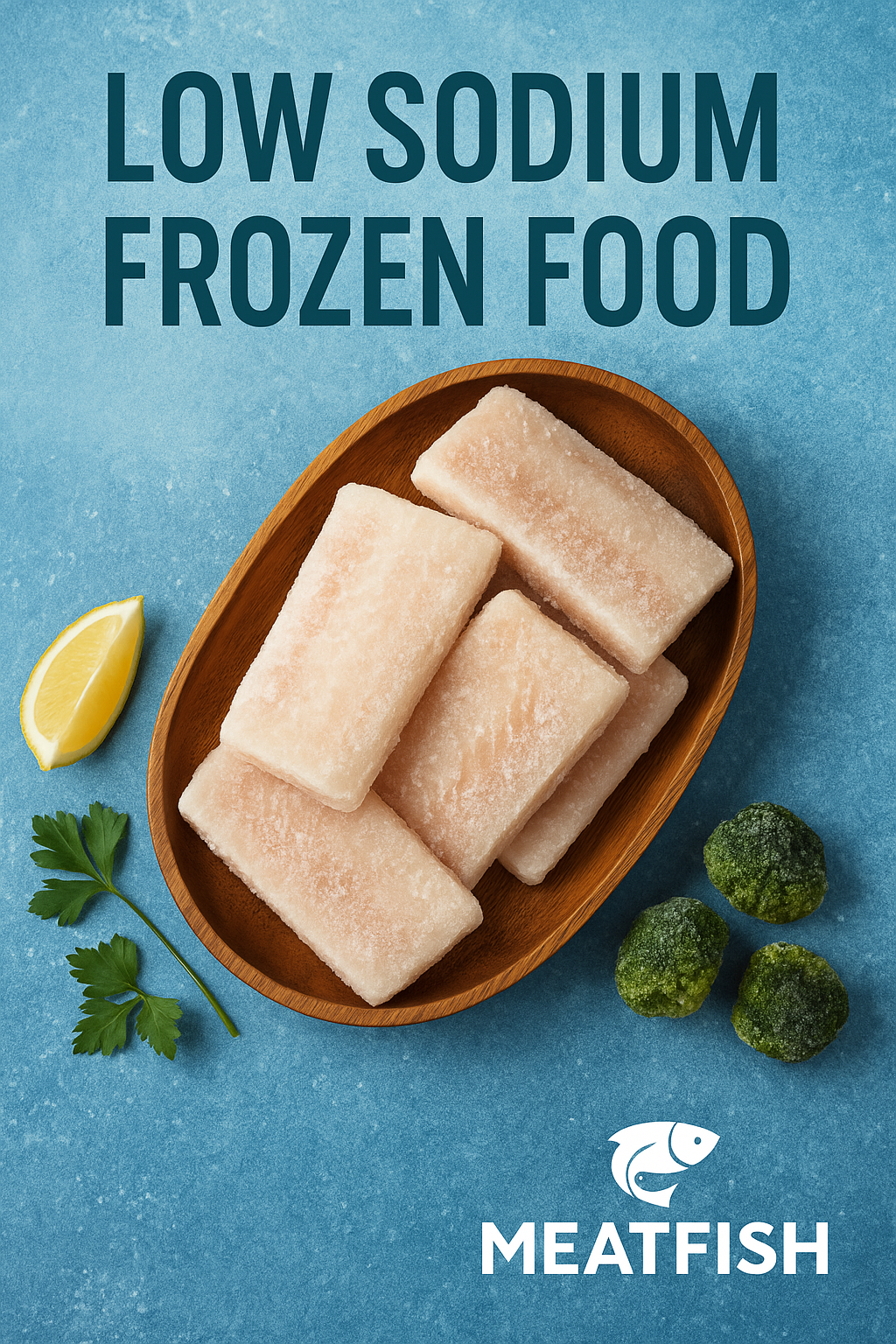 Low sodium frozen food
