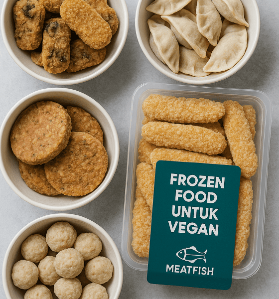 Frozen food vegan