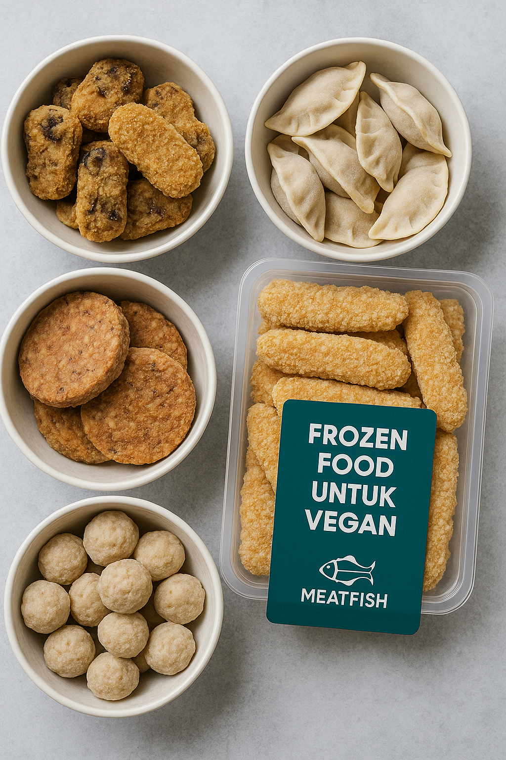 Frozen food vegan