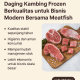 Daging kambing frozen