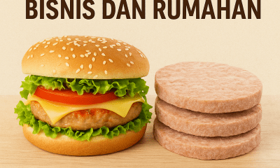 Burger patty ayam frozen