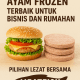Burger patty ayam frozen
