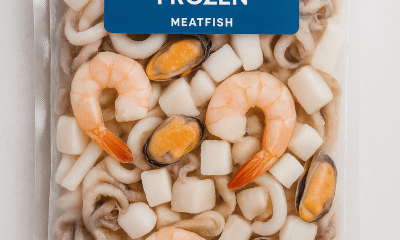 Seafood mix frozen
