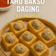 Resep tahu bakso daging