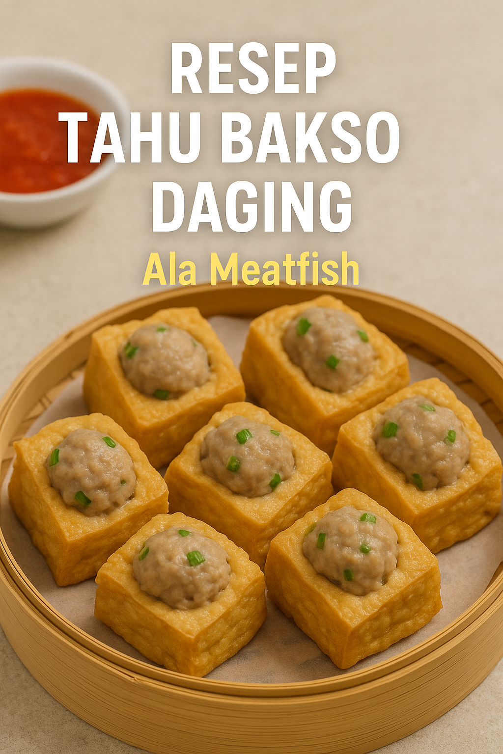 Resep tahu bakso daging
