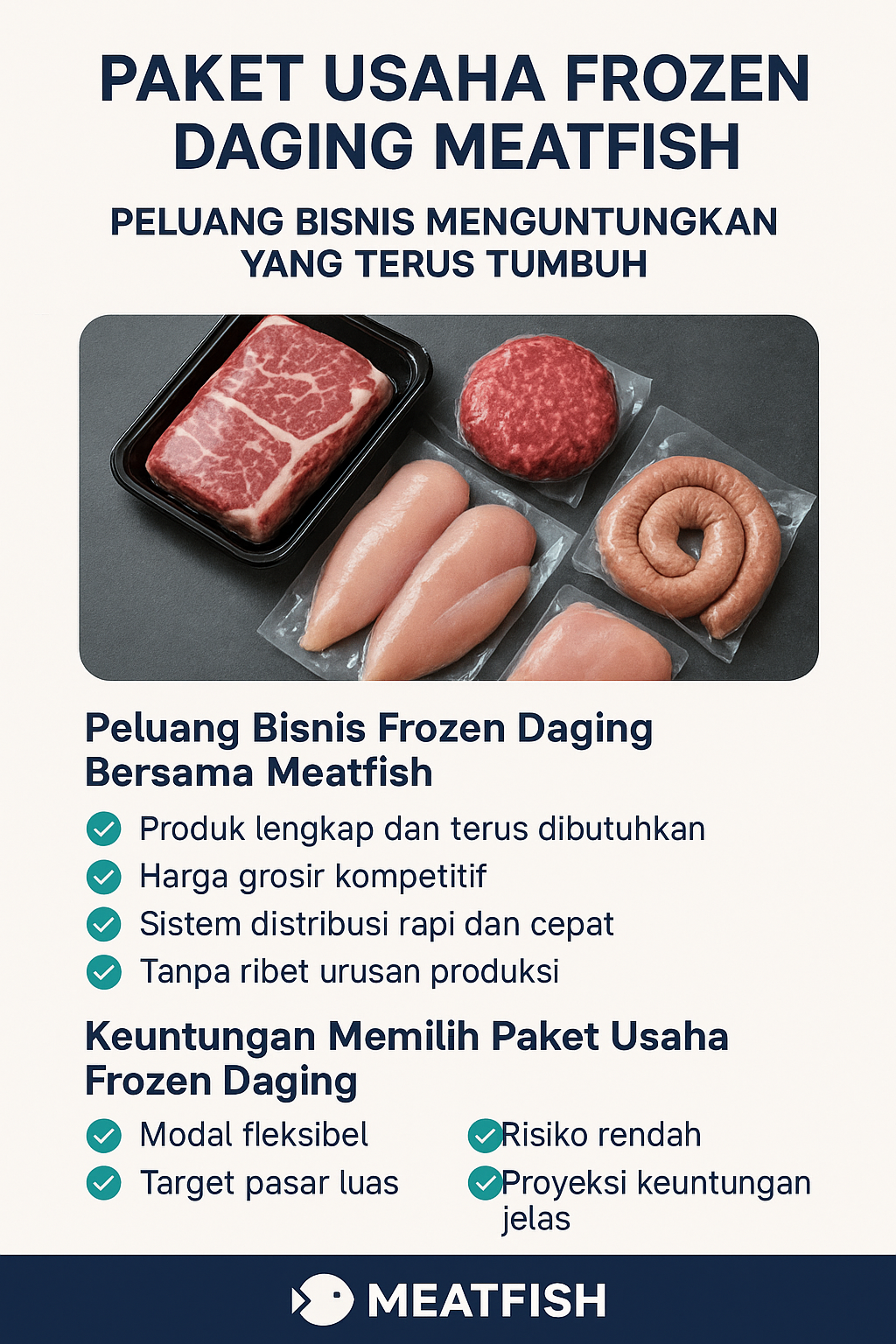 Paket usaha frozen daging