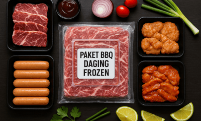 paket BBQ daging frozen