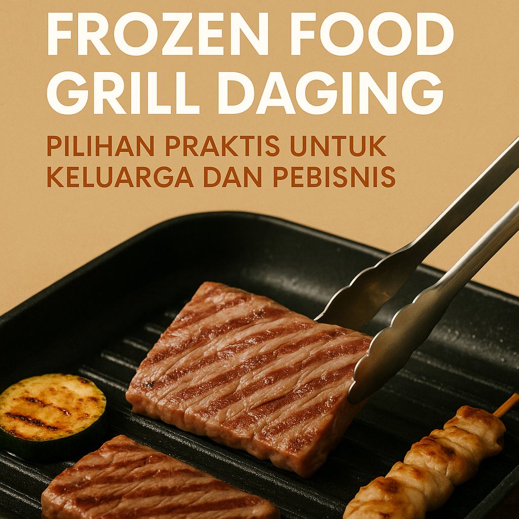 Frozen food grill daging