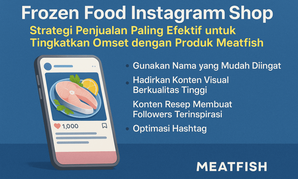 Frozen food Instagram shop