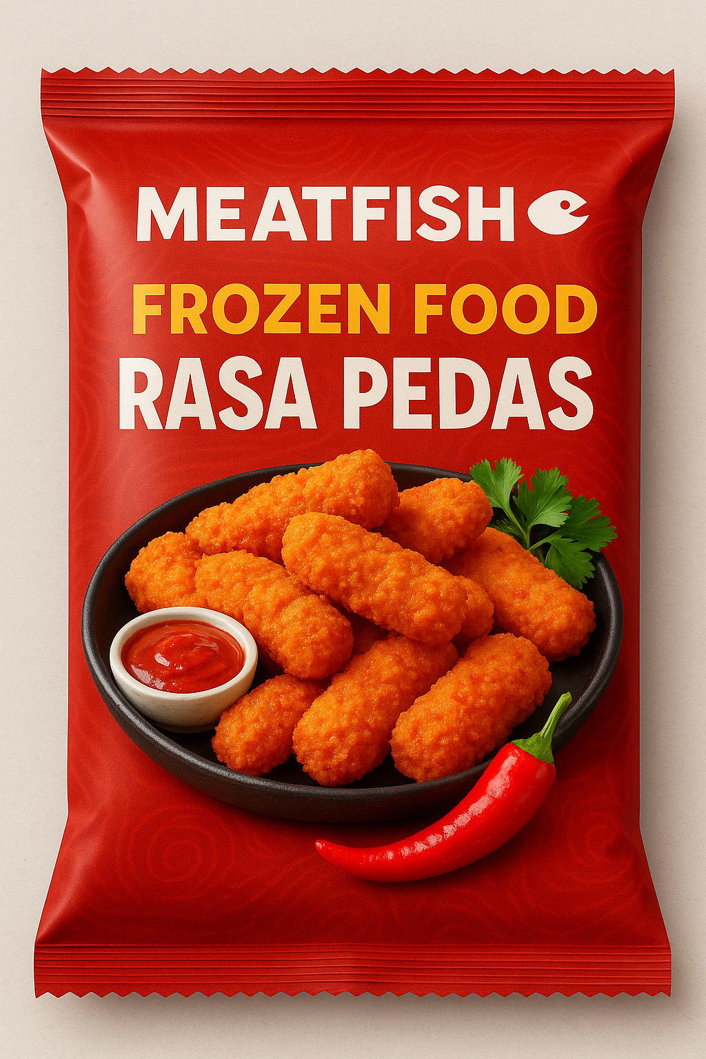 Frozen food rasa pedas