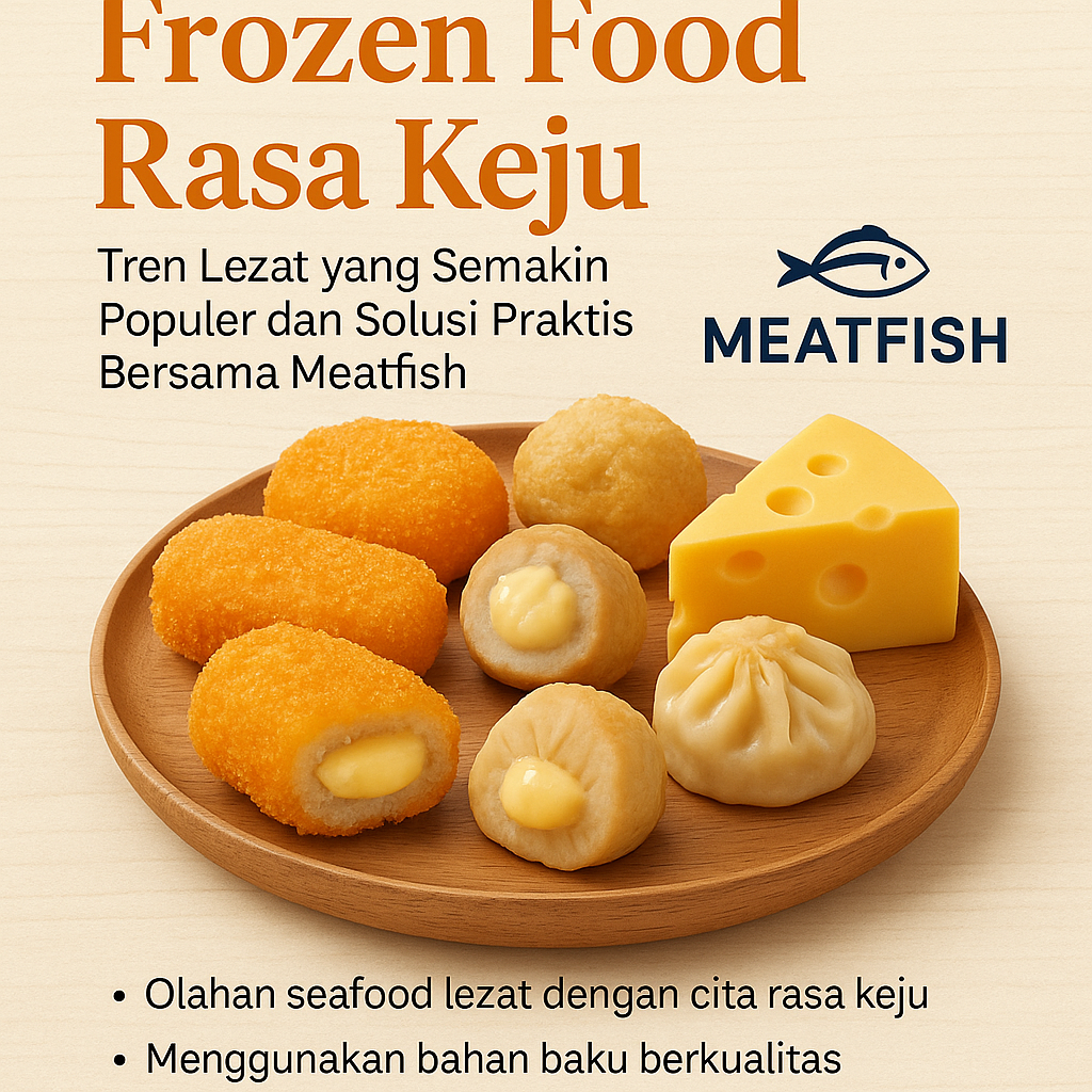 Frozen food rasa keju