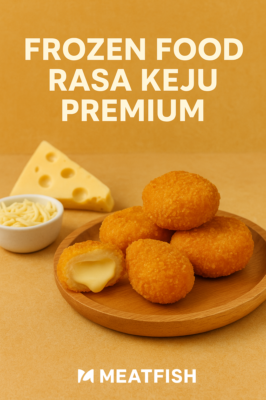 frozen food rasa keju premium