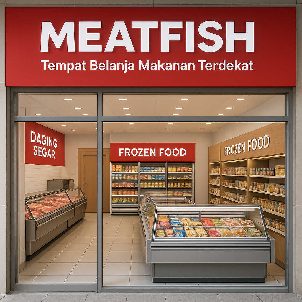 tempat belanja makanan terdekat