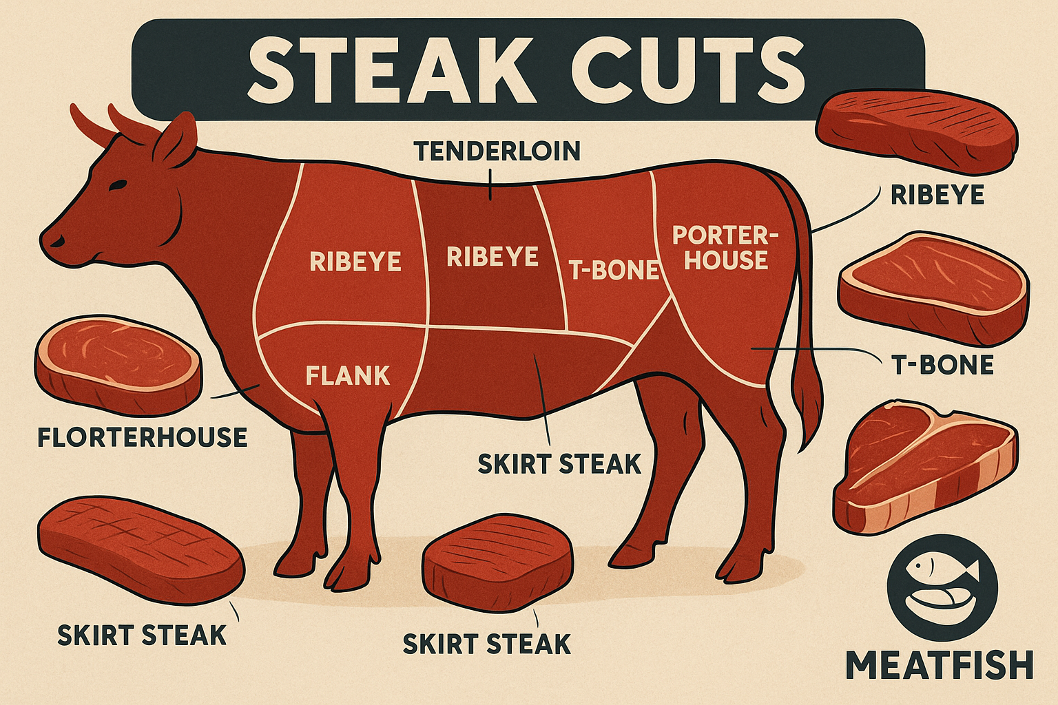 Bagian Daging Steak yang Paling Nikmat